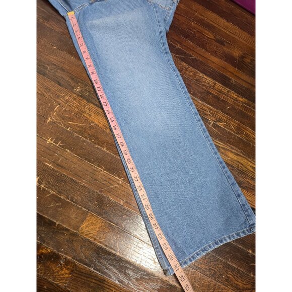 NWT H&M Wide Regular Fit Ultra High Waist Jeans US 12 - Picture 7 of 11